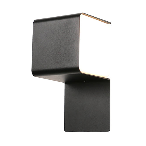 Eurolux Wall Light Quest Outdoor Black LED 12w in Electrical & Lighting,Lighting,Exterior Lighting