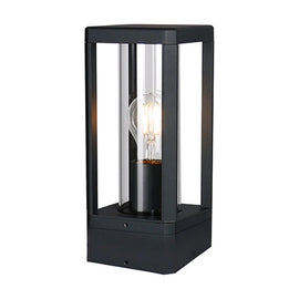 Eurolux Bhok Square Ali Outdoor Post Top with Clear Glass - image 01