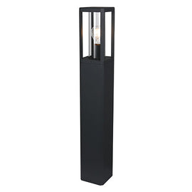Eurolux Bhok Square Ali Outdoor Bollard with Clear Glass in Electrical & Lighting,Lighting,Exterior Lighting