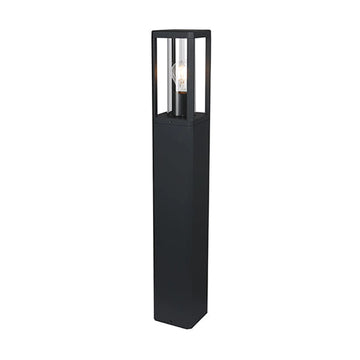 Eurolux Bhok Square Ali Outdoor Bollard with Clear Glass - image 01