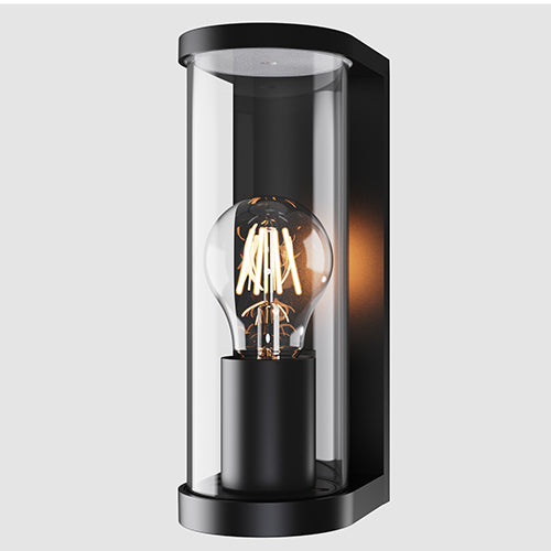 Eurolux Wall Light Tube Outdoor Black E27 in Electrical & Lighting,Lighting,Exterior Lighting