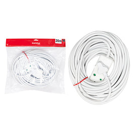 Eurolux 16A Side by Side Coupler Extension Lead (1.5mm x 3 Cores) 20M