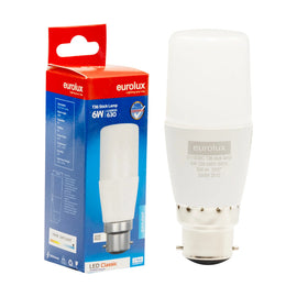 Eurolux Stick Lamp T36 6w LED B22 5000K 105lm - image 01