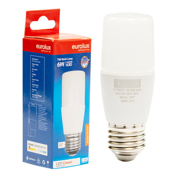 Eurolux Stick Lamp T36 6w LED E27 3000K 105lm