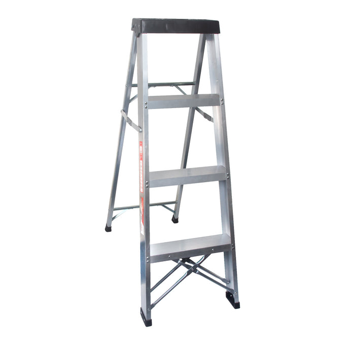 Tradequip Ladder 4 Step Aluminium