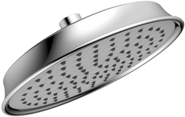Brevik Shower Rose Vic 200mm Round in Shower Heads