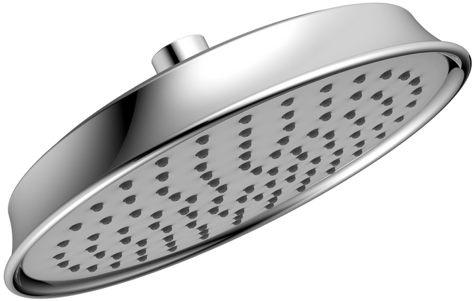 Brevik Shower Rose Vic 200mm Round in Shower Heads