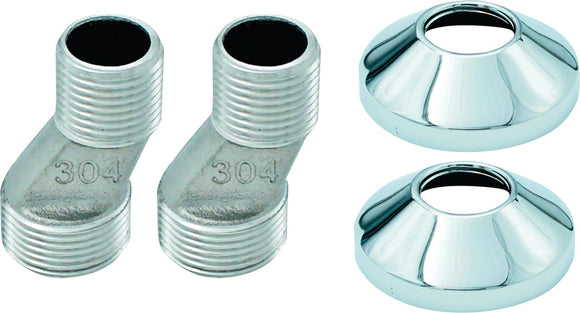 s Connectors with cover plates & Washers in Faucets