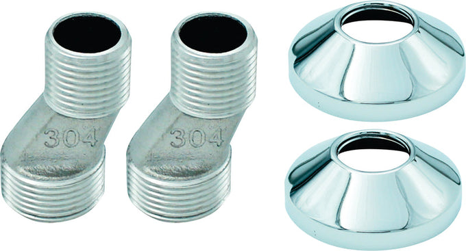 s Connectors with cover plates & Washers in Faucets