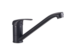  Pura Single Lever Sink Mixer Deck Type Black in Faucets