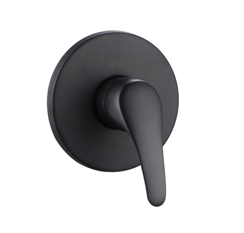 Pura Single Lever Bath/Shower Mixer Black in Faucets