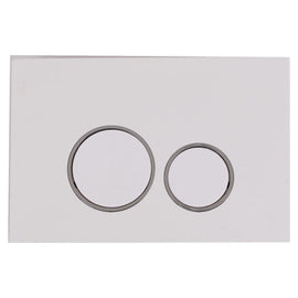Riifo Flush Plate Round White in Toilet Tanks