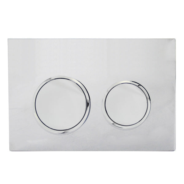 Riifo Flush Plate Round Chrome in Toilet Tanks