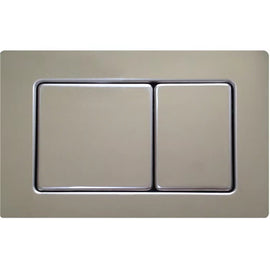 Riifo Flush Plate Stainless Steel Square Polished Chrome in Toilet Tanks