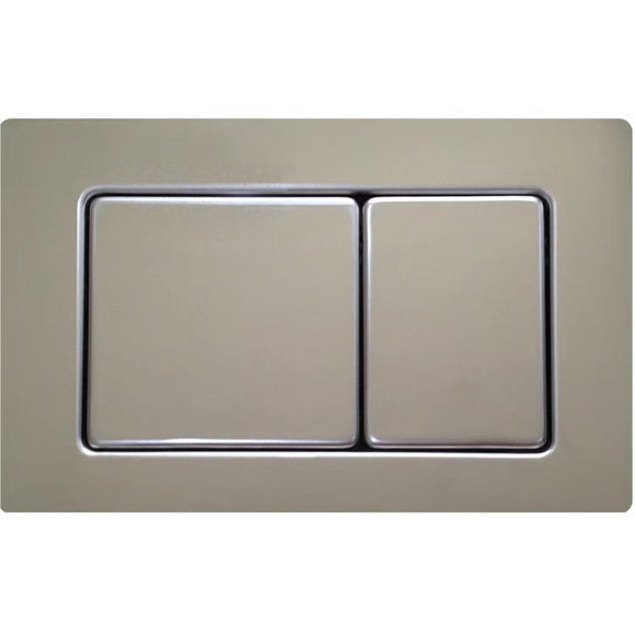 Riifo Flush Plate Stainless Steel Square Polished Chrome in Toilet Tanks
