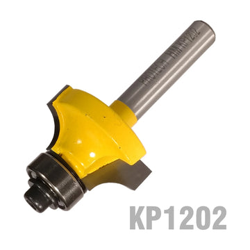 Pro-Tech Corner Rounding 1' x 7/16' (1/4' Radius) 1/4' Shank – Router Bit - image 01