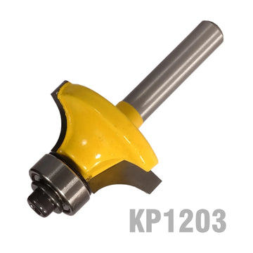 Pro-Tech Corner Rounding 1 1/8' x 1/2' (5/16' Radius) 1/4' Shank – Router Bit - image 01