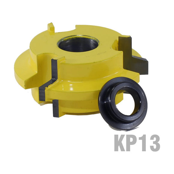 Pro-Tech 3-Wing Profile Cutter Wedge Groove – Router Bit - image 01