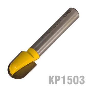 Pro-Tech Round Nose Veining Router Bit One Flute 1/4' x 5/16' 1/4' Shank - image 01