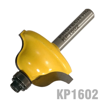 Pro-Tech Roman Ogee Router Bit 1 3/8' x 16mm (1/4' Radius) 1/4' Shank - image 01