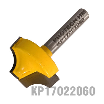 Pro-Tech Ovolo & Rounding Over 27mm x 15mm 1/4' Shank – Router Bit - image 01