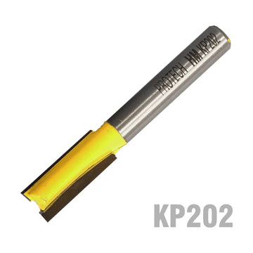 Pro-Tech Straight Router Bit 5/16' (7.9mm) x 1'(25.4mm) Two Flute 1/4' Shank - image 01