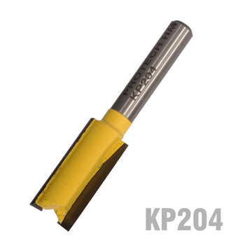 Pro-Tech Straight Router Bit 7/16' (11.10mm) x 1'(25.4mm) Two Flute 1/4' Shank - image 01