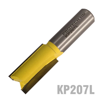 Pro-Tech Straight Router Bit 5/8' (15.9mm) x 1 1/4'(31.8mm) Two Flute 1/2' Shank - image 01