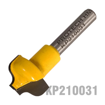 Pro-Tech Ogee Plunge Cutting 3/4' x 7/16' (3/16' Diameter) 1/4' Shank – Router Bit - image 01