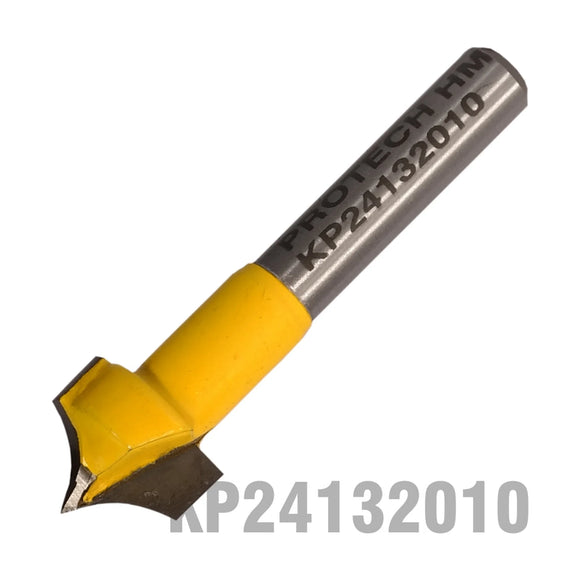 Pro-Tech Panel Mould Router Bit 13mm x 12.5mm Point Cutting Quarter Round Radius 5/16' 1/4 - image 01