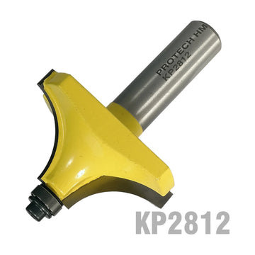 Pro-Tech Beading Router Bit 2' X1' Radius 3/4' 1/2' Shank - image 01