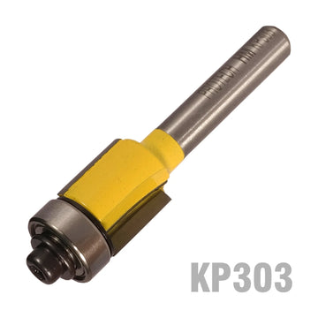 Pro-Tech Trim Router Bit 1/2' x 1/2'With Bottom Bearing 1/4' Shank - image 01