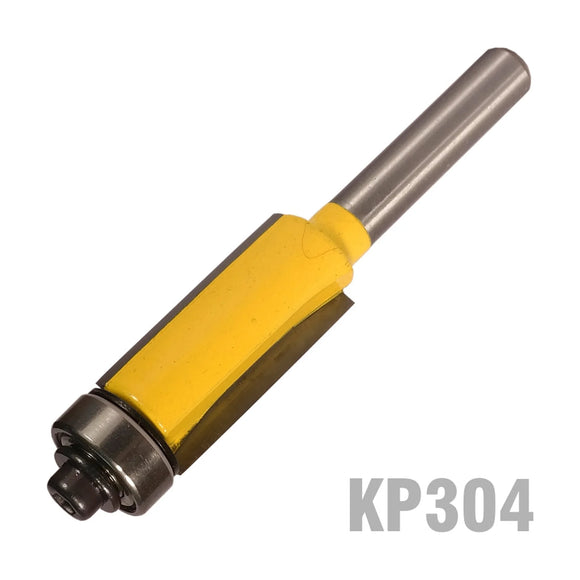 Pro-Tech Trim Router Bit 1/2' x 1'With Bottom Bearing 1/4' Shank - image 01