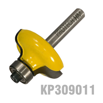 Pro-Tech Ogee Router Bit 1 1/4' x 1/2' Radius 3/16' 1/4' Shank - image 01