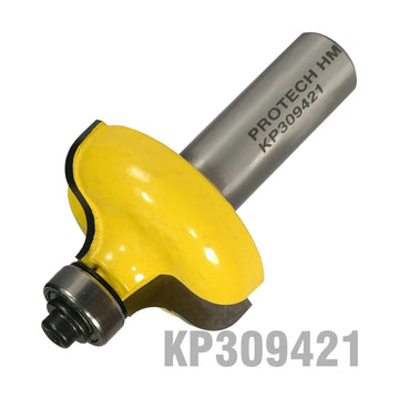 Pro-Tech Ogee Router Bit 1 1/2' x 11/16' Radius 1/4' 1/2' Shank - image 01