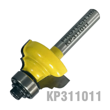 Pro-Tech Classical Ogee 1' x 1/2' Radius 1/8' 1/4' Shank – Router Bit - image 01