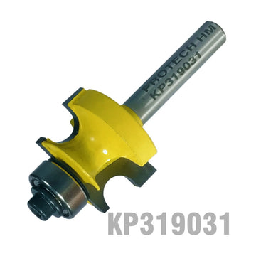 Pro-Tech Edge Beading Router Bit 5/16' x 5/8' Radius 5/32' 1/4' Shank - image 01