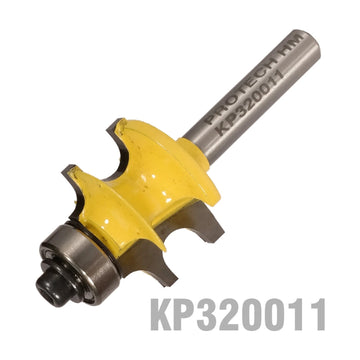 Pro-Tech Large Bead Router Bit 1 5/16' x 5/8' Radius 5/16' 1/4' Shank - image 01
