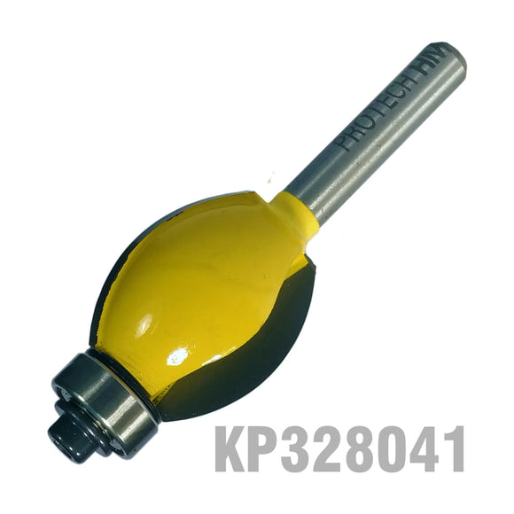Pro-Tech Internal Bull Nose 7/8' 3/4' Half Radius Radius 3/16' 1/4' Shank - image 01