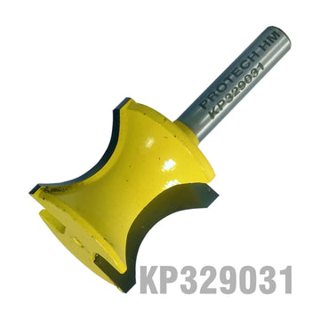 Pro-Tech External Bull Nose 1' (24.4mm) x 3/4' Half Radius Radius 3/16' 1/4' S - image 01