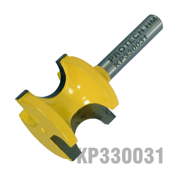 Pro-Tech External Bull Nose 1/2' x 22mm Full Radius 12.7mm 1/4' Shank - image 01