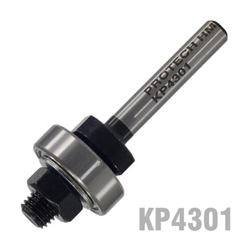 Pro-Tech Arbor For Slotting Cutter incl. Bearing. Nut & 2 x Washers 1/4' Shank - image 01