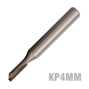 Pro-Tech Straight Router Bit 4mm x 13mm Single Flute Metric 1/4' Shank - image 01
