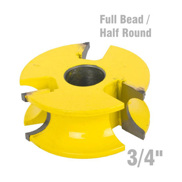 Pro-Tech Full Bead/Half Round 3/4' – Router Bit - image 01