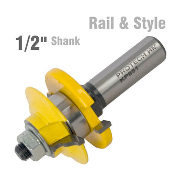 Pro-Tech Rail & Style Router Bit 1/2' Shank - image 01