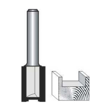 Pro-Tech Straight Router Bit 8mm x 1/4" Shank - image 01