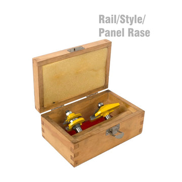 Pro-Tech 2pce Rail & Style & Panel Raise – Router Bit - image 01