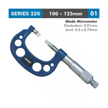 Accud Blade Micrometer 100-125mm (0.01mm) - image 01