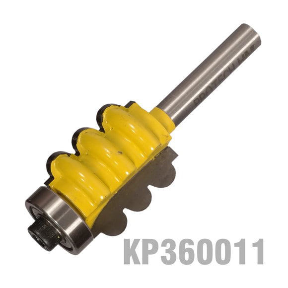 Pro-Tech Triple Flute Router Bit 7/8' x 1' Two Flutes 1/4' Shank - image 01