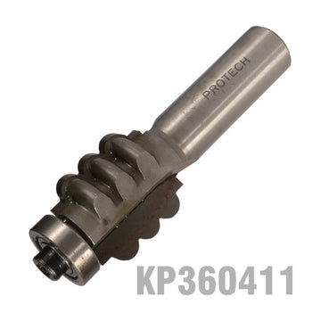 Pro-Tech Triple Flute Router Bit 7/8' x 1' Two Flutes 1/2' Shank - image 01